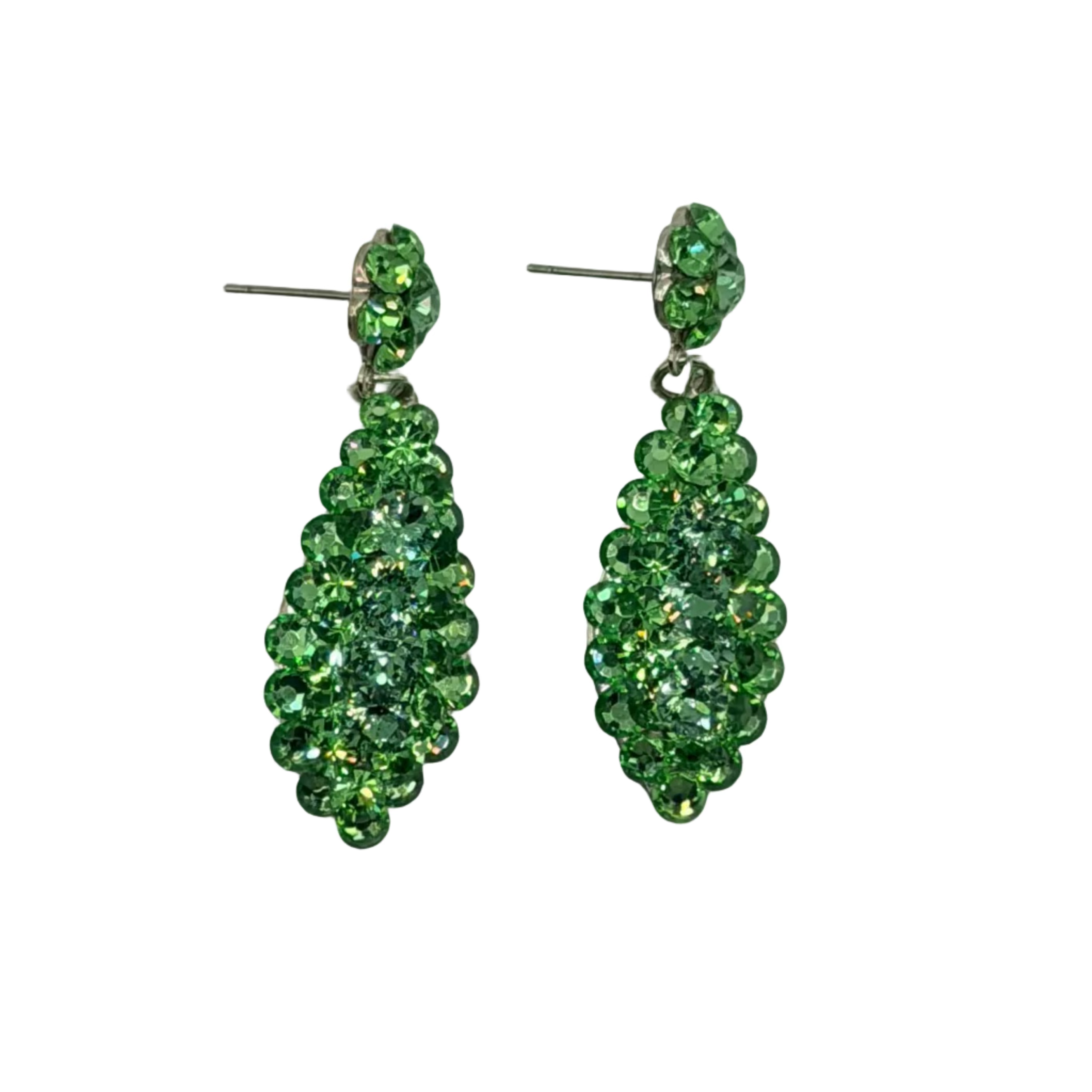 Camelia Green Peridot Silver 