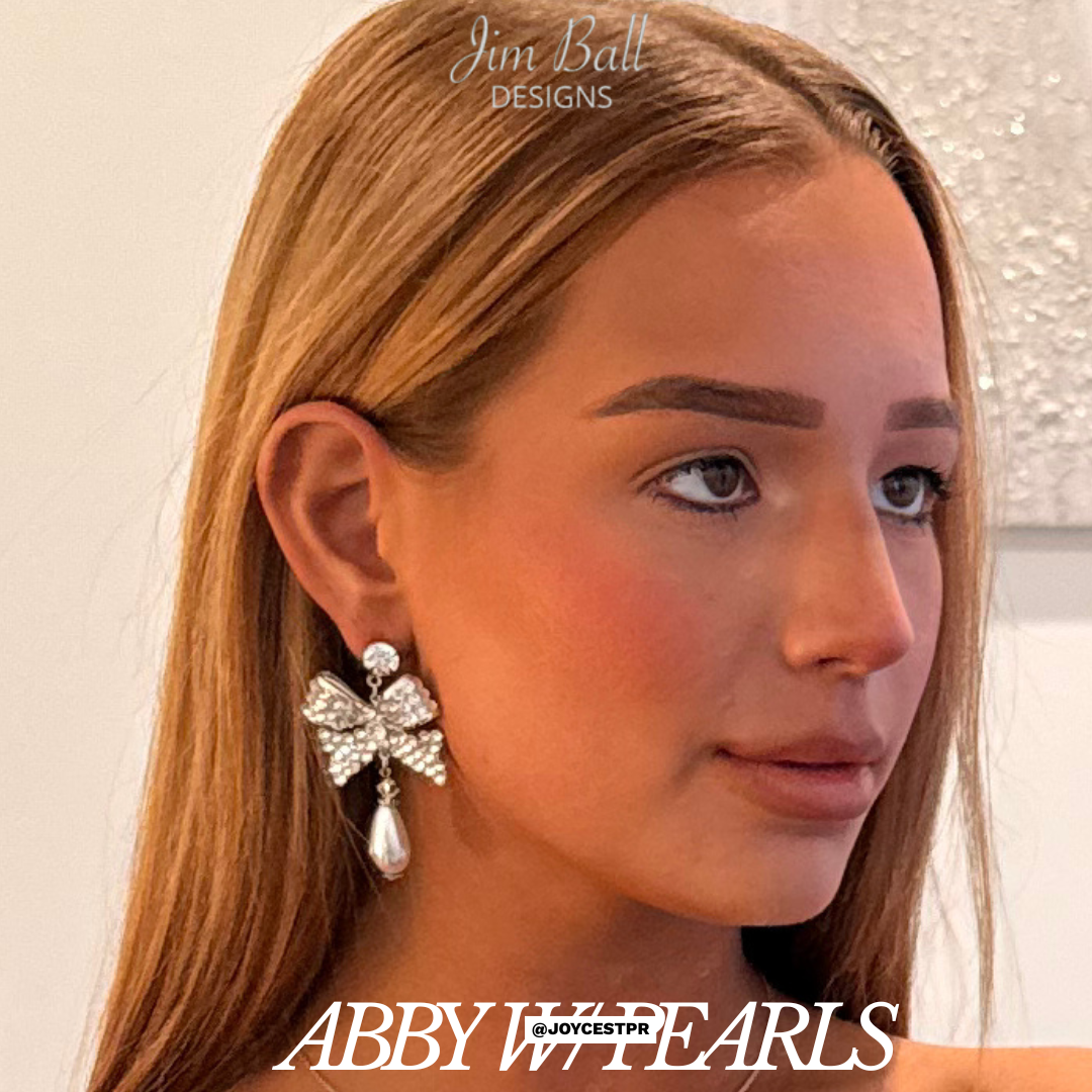 Abby w/ Pearl Earrings