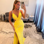 Johanthan Kayne 3262 JoycesTPR Prom Dress Lemon