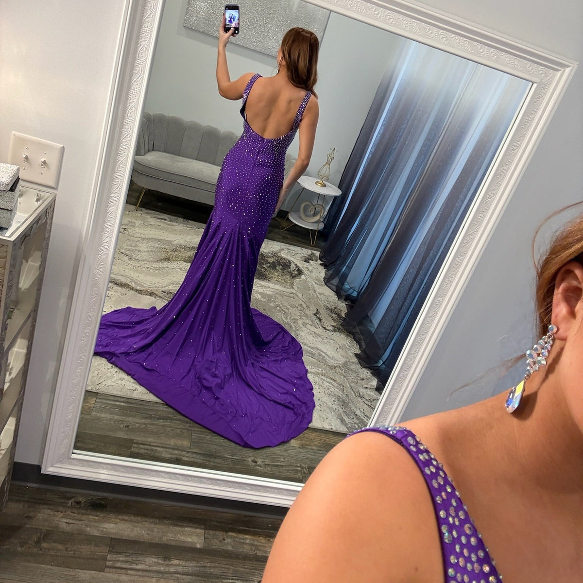 Johnathan Kayne 9213 | Hot Stone Fitted Gown | Joyce’sTPR