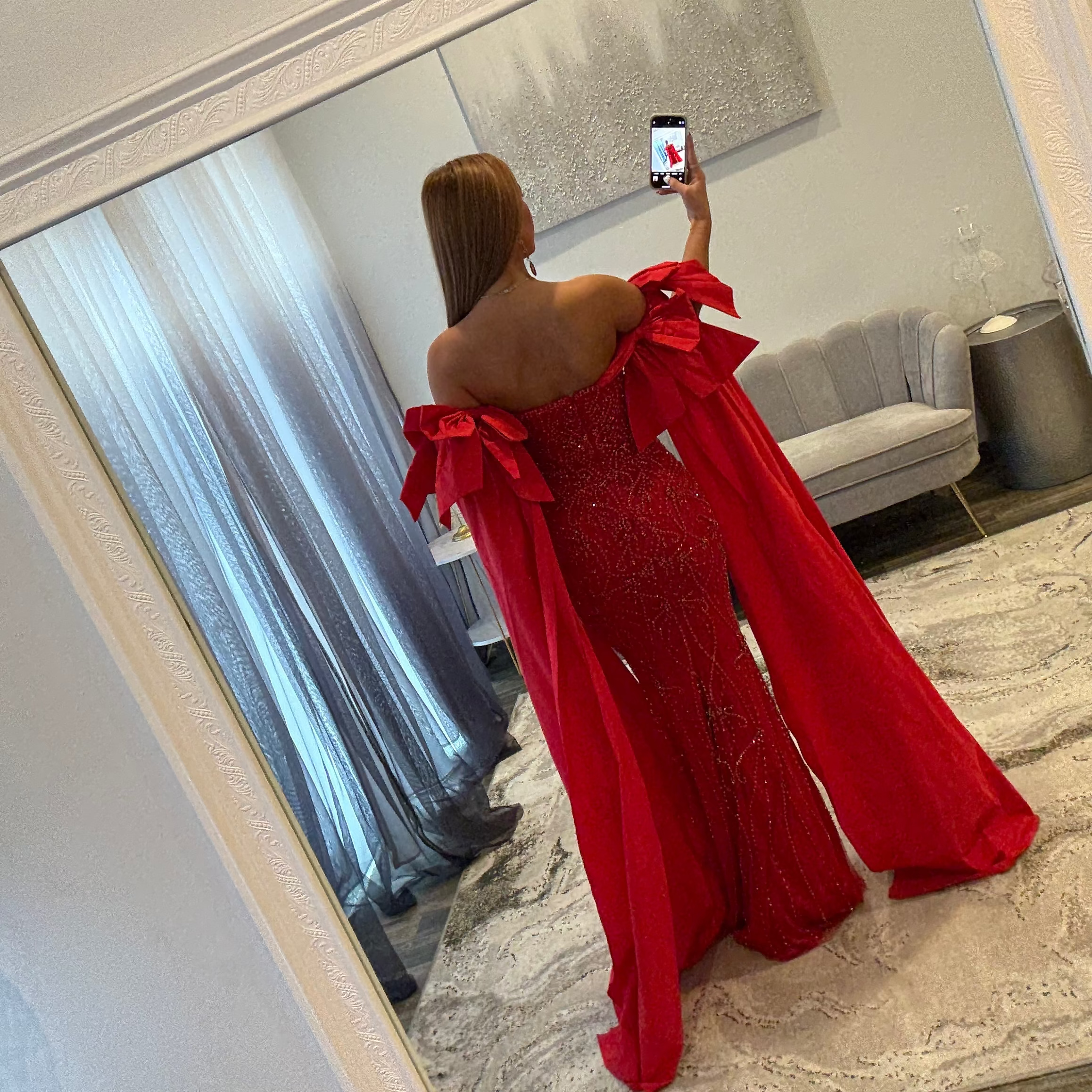Jovani 39377 | Beaded Cape Prom Gown | Joyce’sTPR