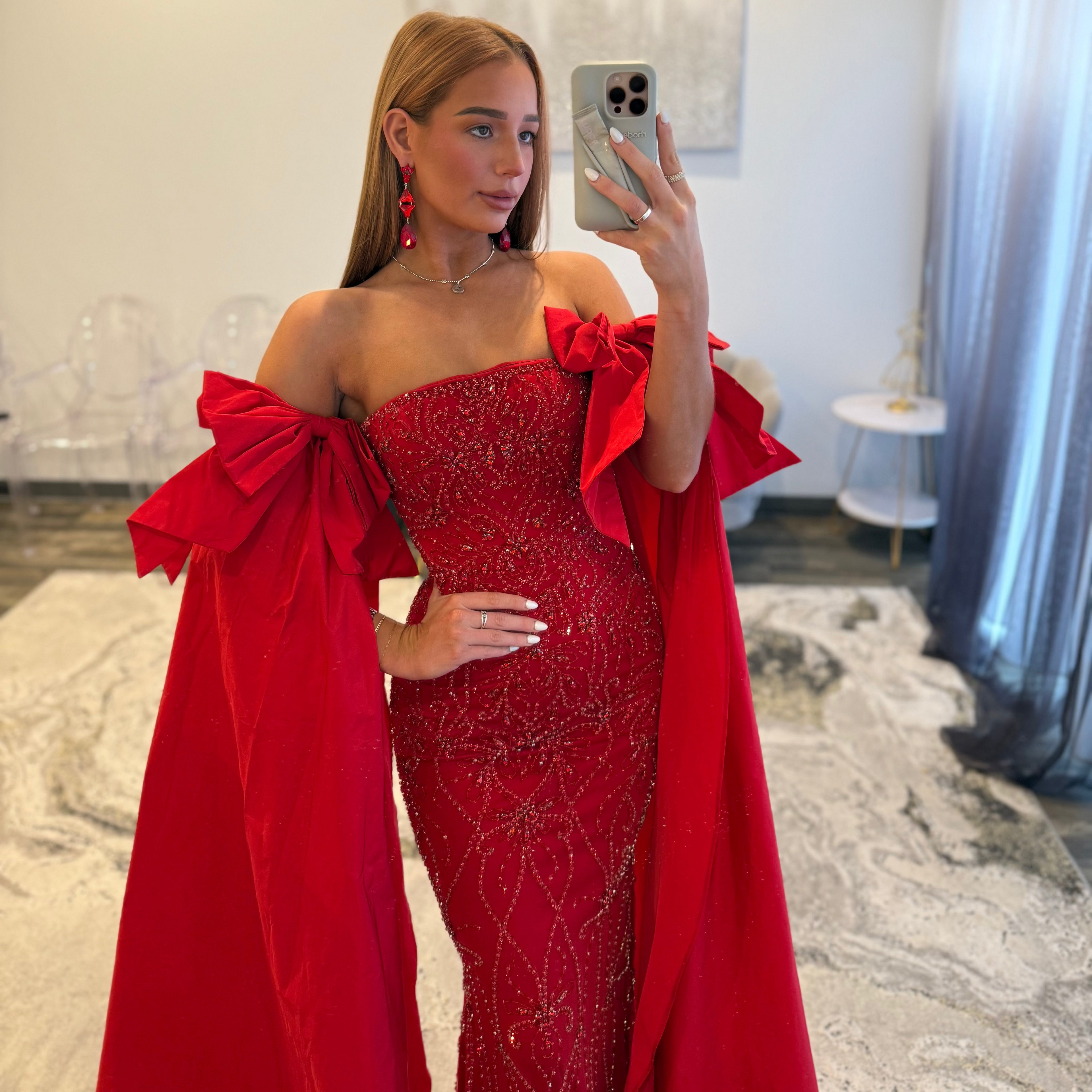Jovani 39377 | Beaded Cape Prom Gown | Joyce’sTPR