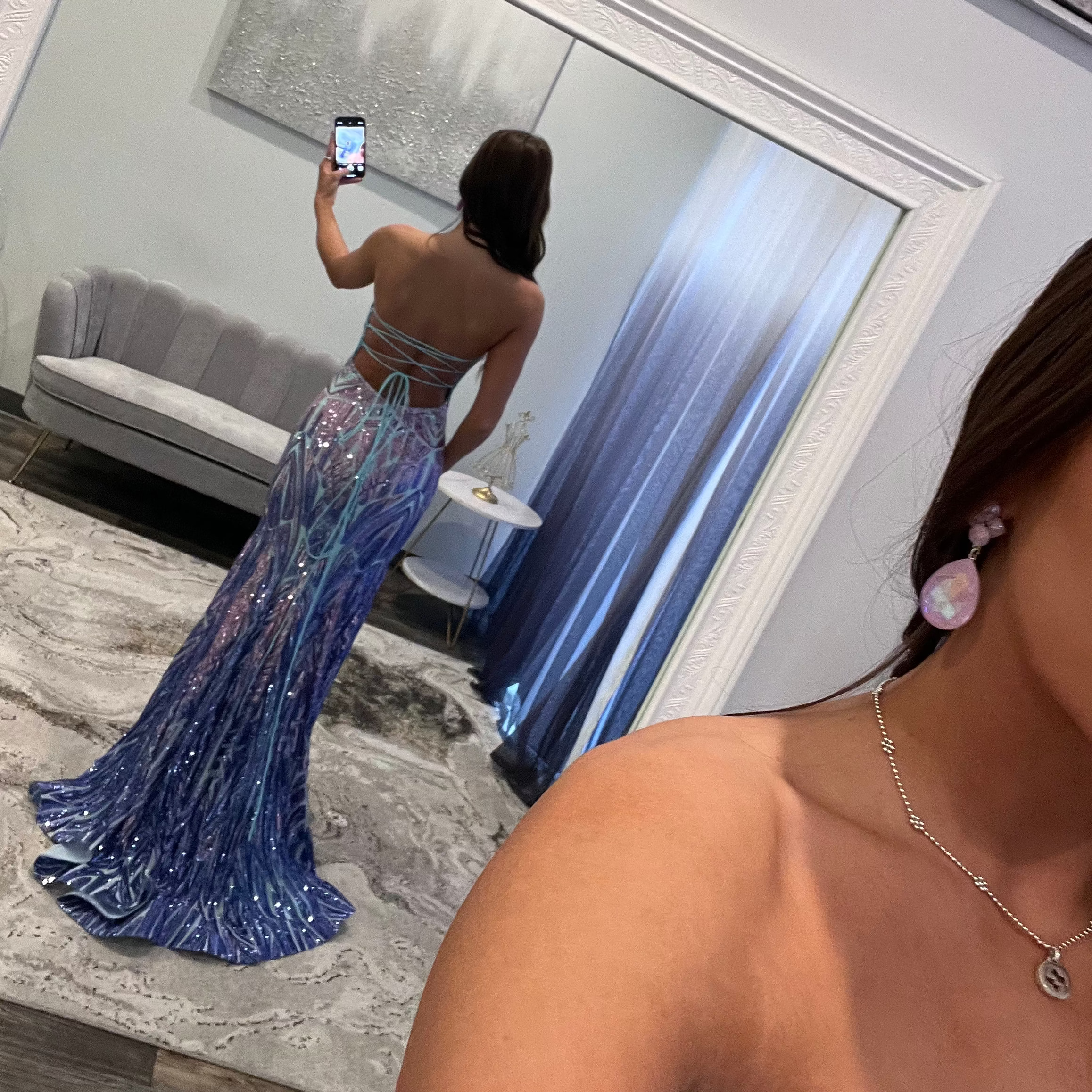 Jovani 40763 | Sequin Ombre Prom Gown | Joyce’sTPR