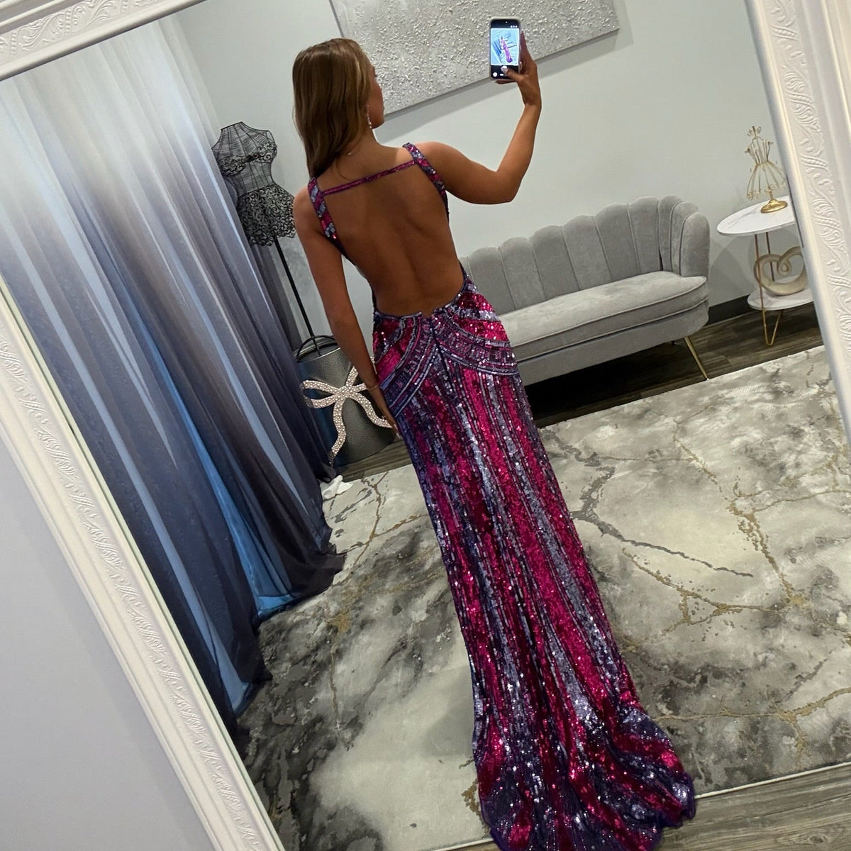 Jovani 43953 | Multi Sequin Prom Gown | Joyce’sTPR
