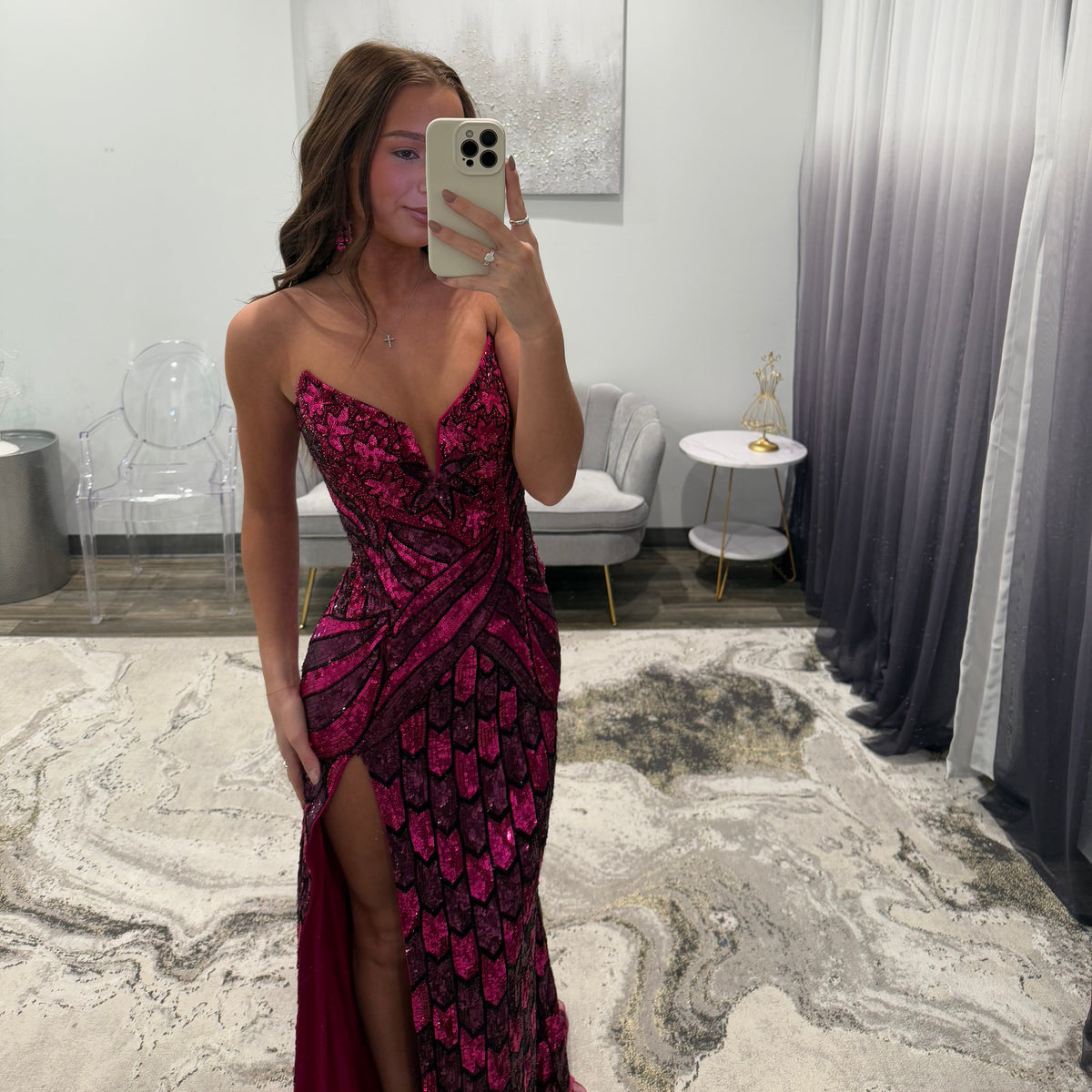 Jovani 44270 | Sequin Fitted Prom Gown | Joyce’sTPR