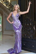 Jovani 49242 | Beaded Sequin Fitted Gown | Joyce’sTPR