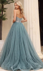 Jovani 53338 | Sequin Gown with Overskirt | Joyce’sTPR