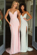 Jovani 54075 | Beaded Strapless Fitted Gown | Joyce’sTPR