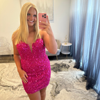 JoycesTPR Aleta 1290 Fuchsia Short