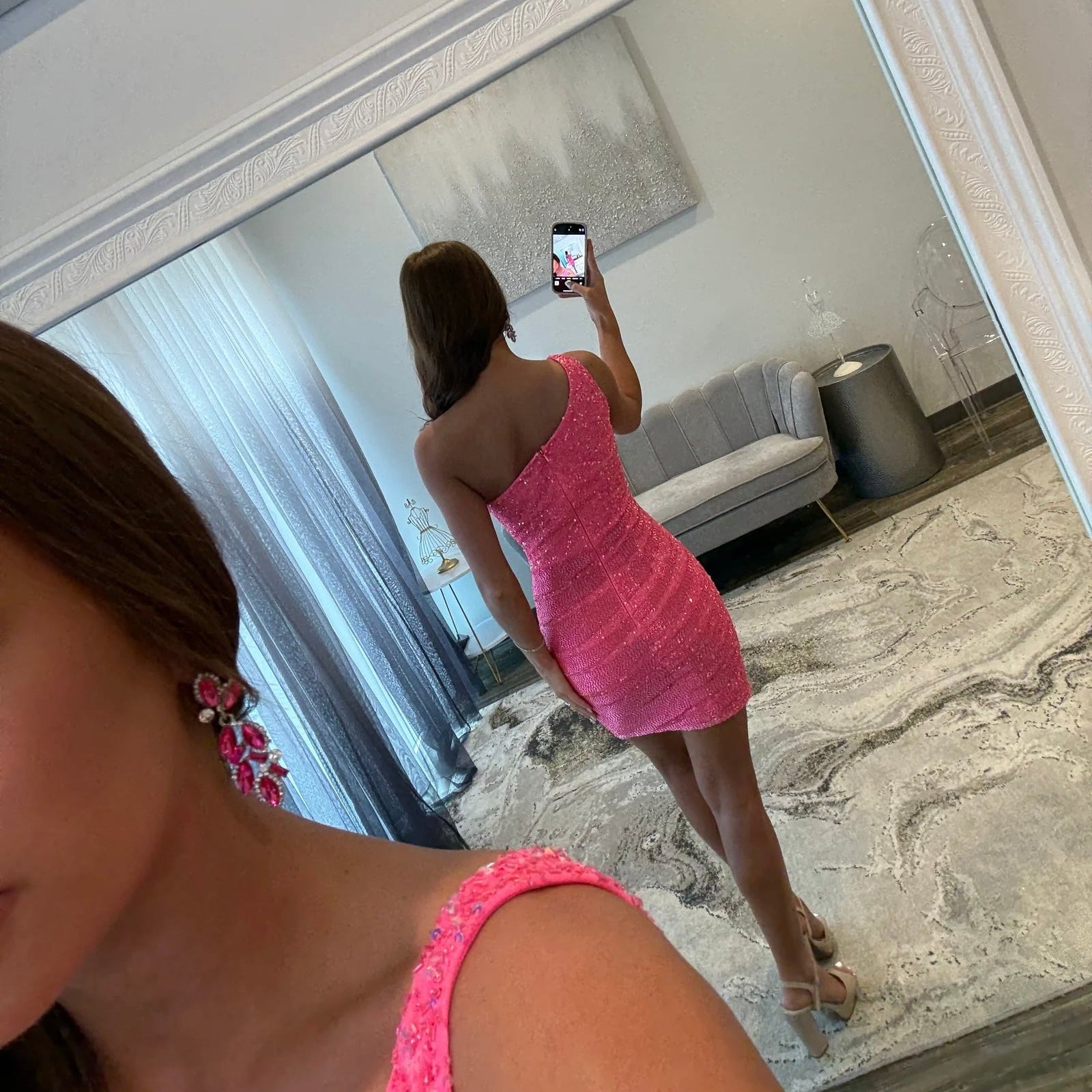 JoycesTPR Amarra 88014 Hot Pink Back 
