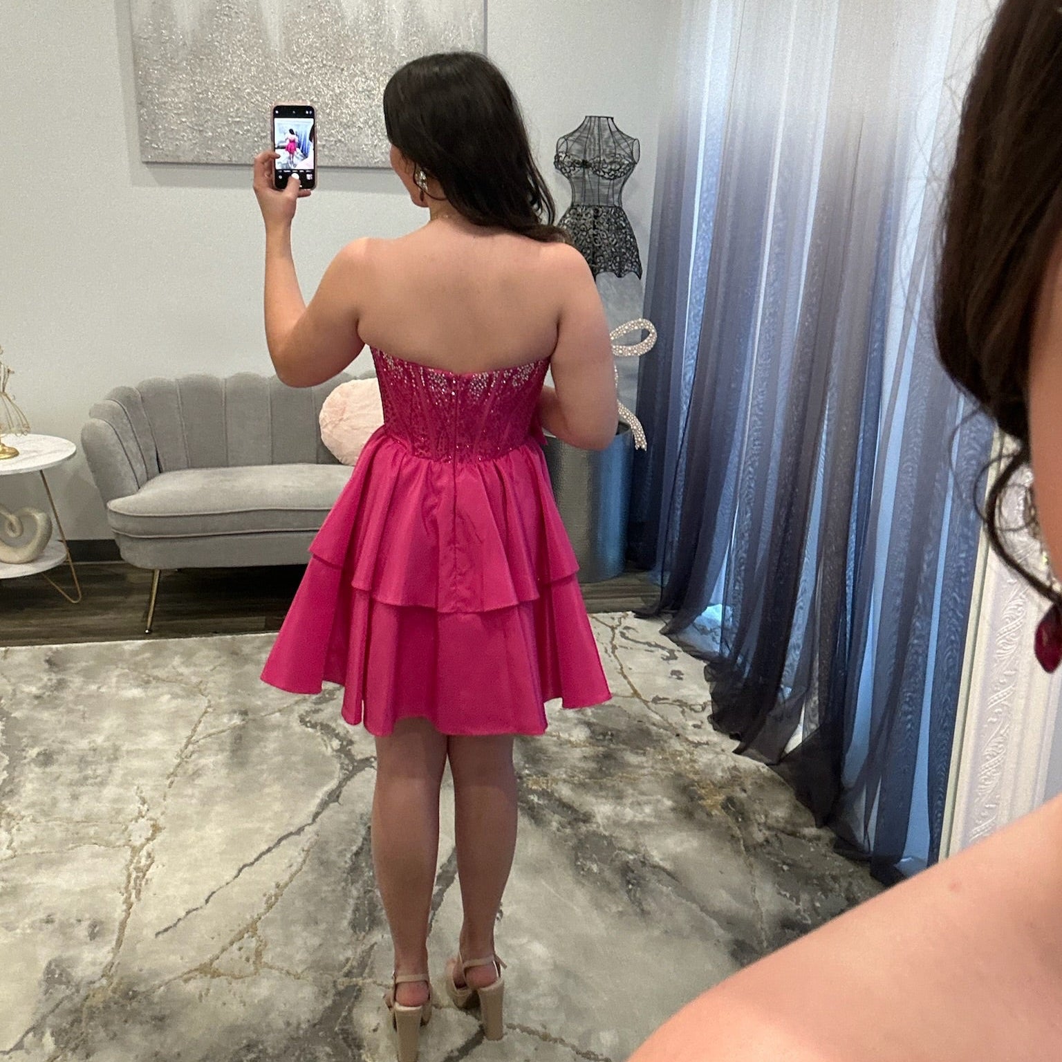 JoycesTPR Amarra 88912 Fuchsia Back 