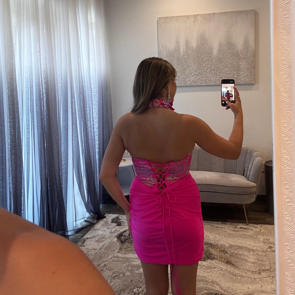 JoycesTPR Amarra 8891I Fuchsia Dress