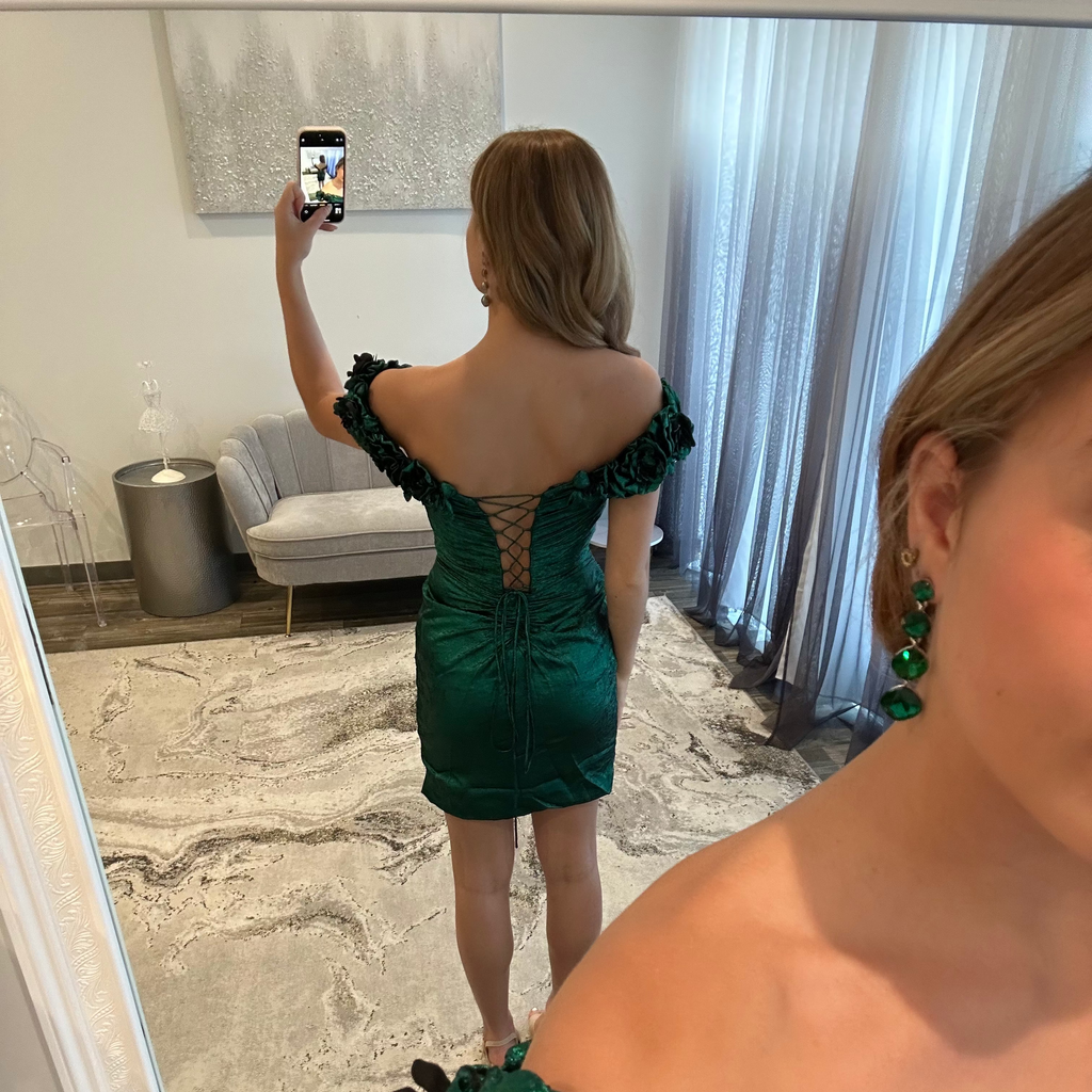 JoycesTPR Amarra 89009 Metallic Green Back 