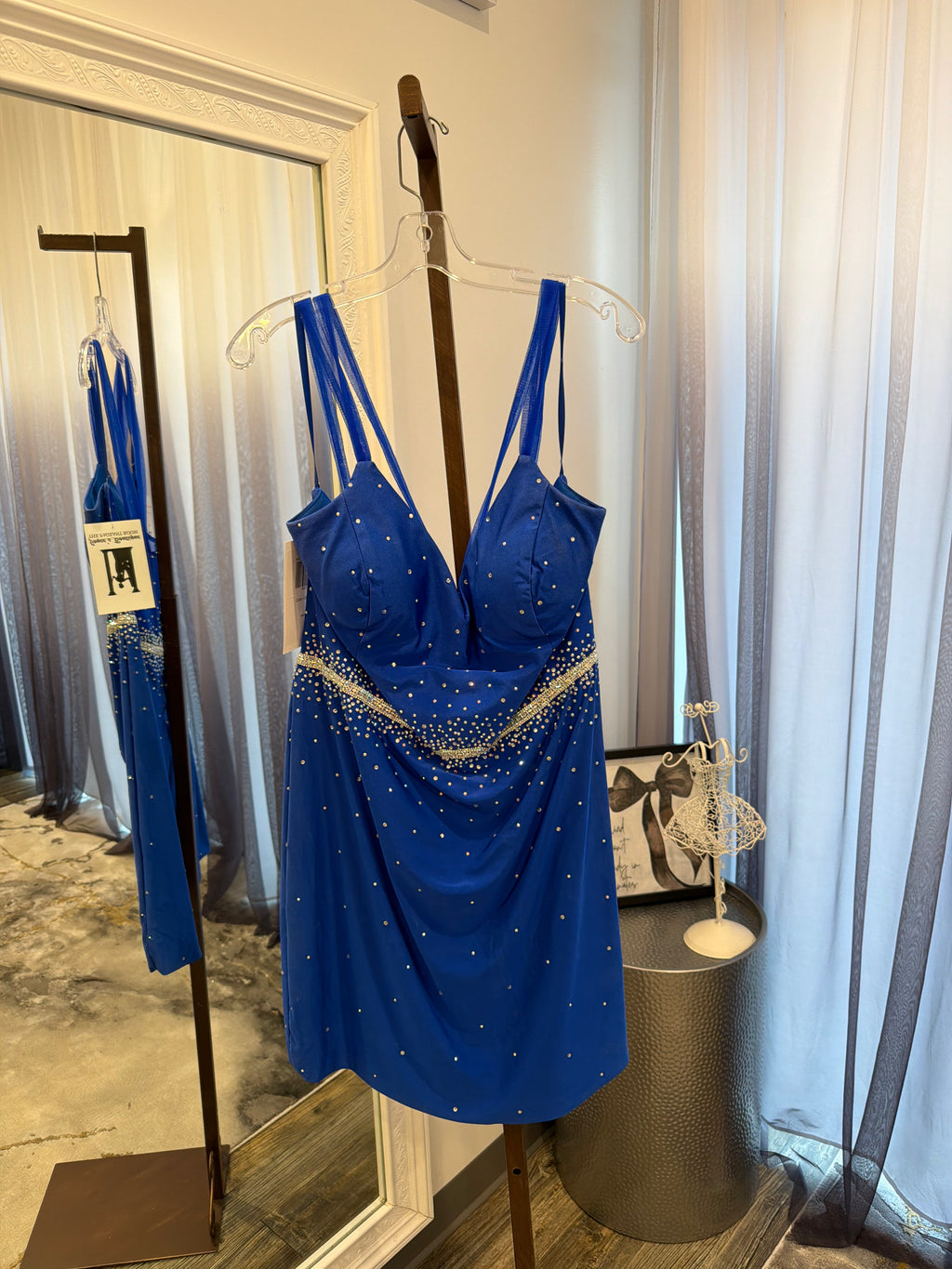 JoycesTPR Dave and Johnny Royal Short Dress 