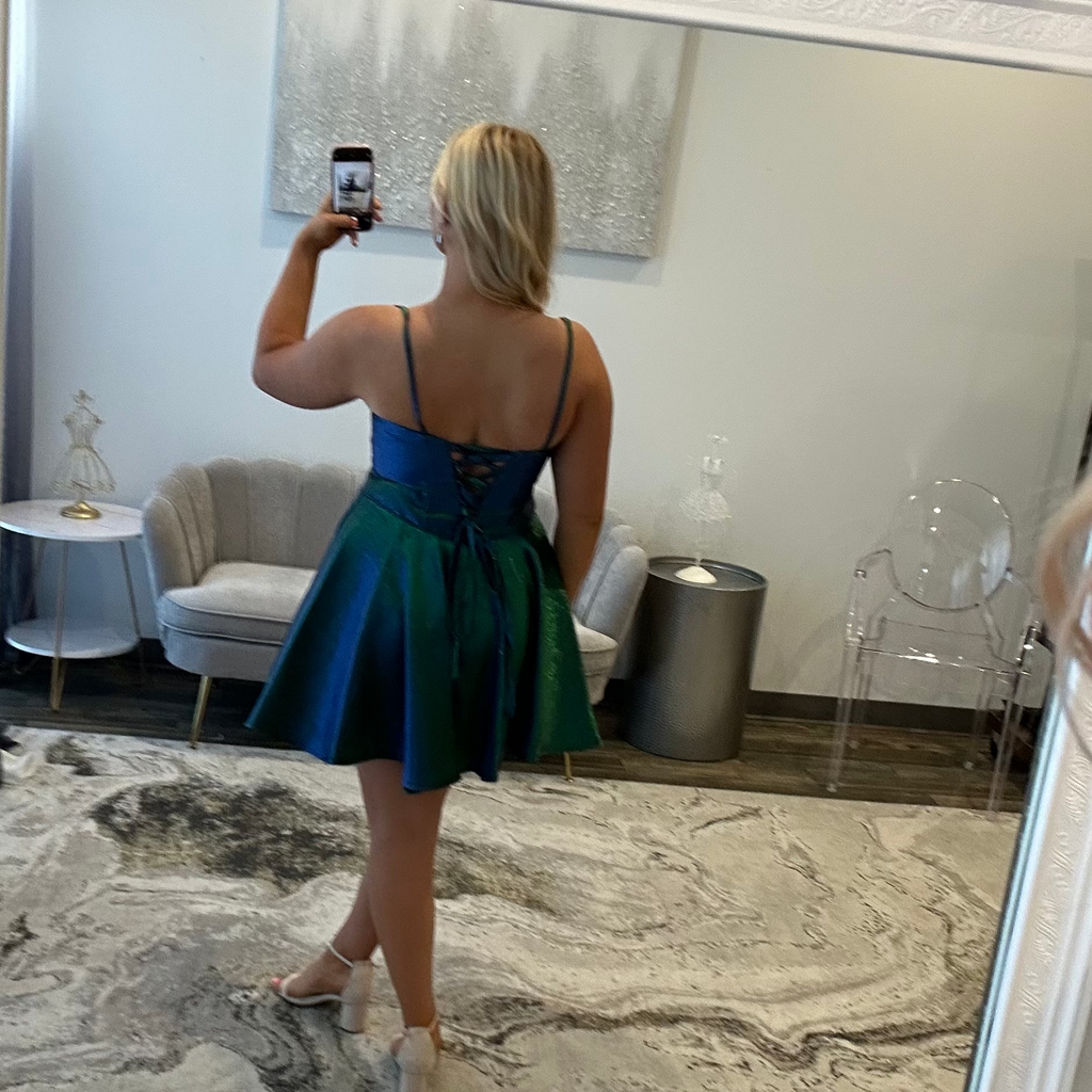 JoycesTPR Dave and Johnny a8205 Emerald Short