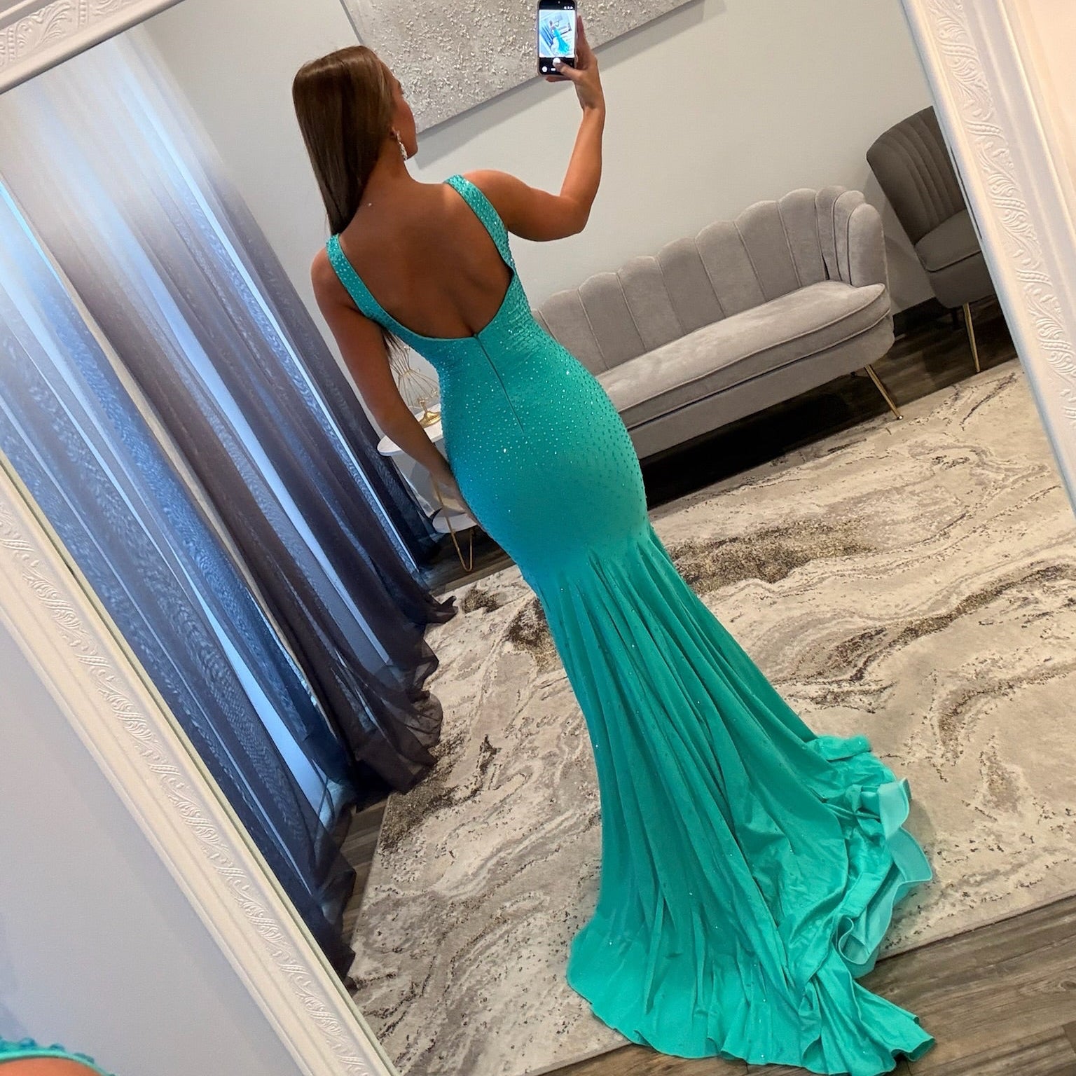 JoycesTPR Johnathan Kayne 9213A Back Seafoam