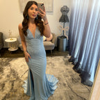 JoycesTPR Johnathan Kayne 9213A Ice Blue on Payton Dress