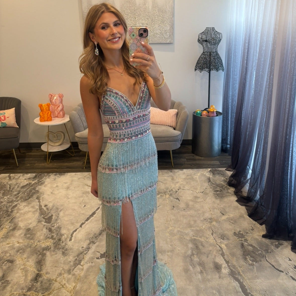 JoycesTPR Jovani 38846 Light Blue 