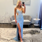 Jovani 40060 Blue  Prom Dress 