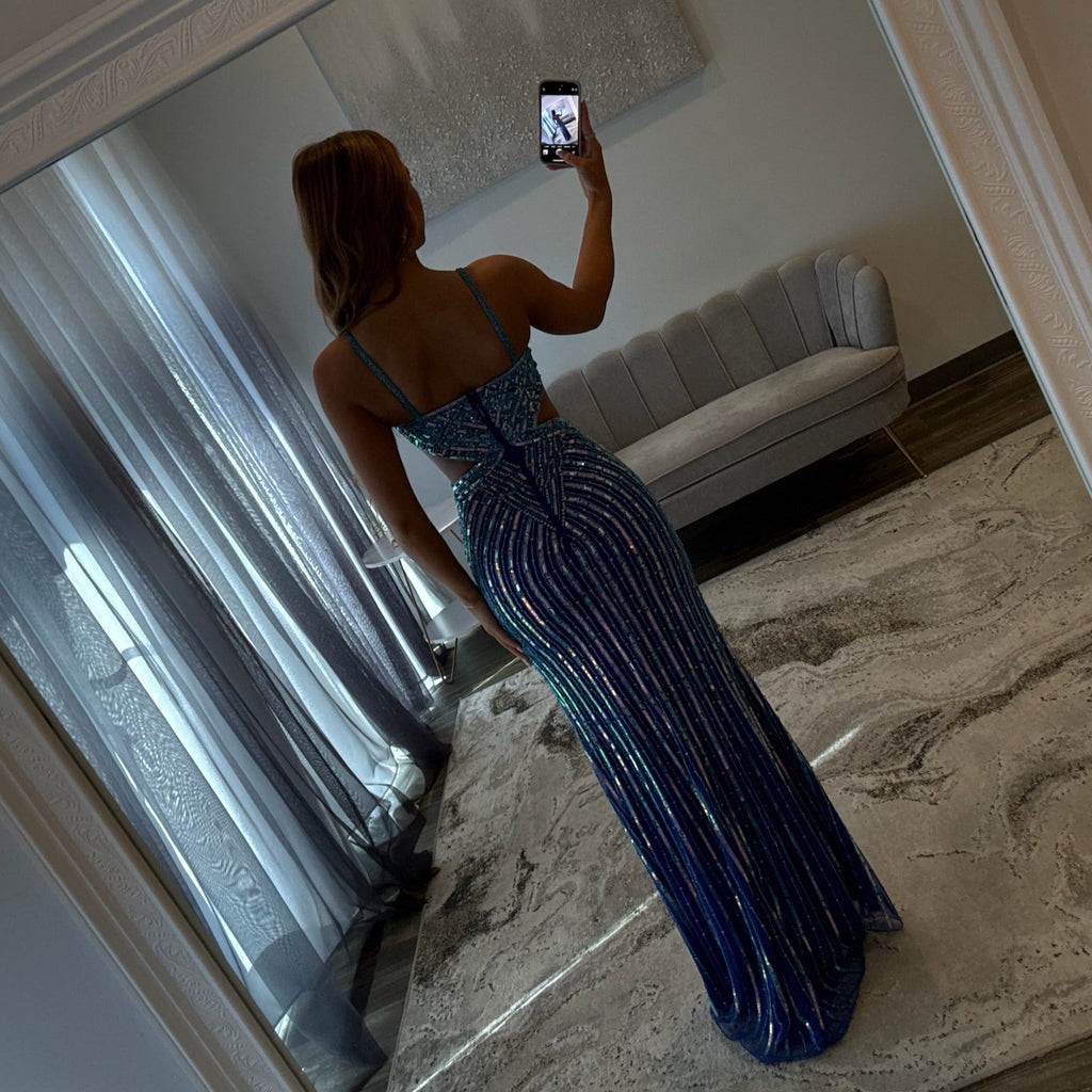 JoycesTPR Jovani 40060 Royal Back 