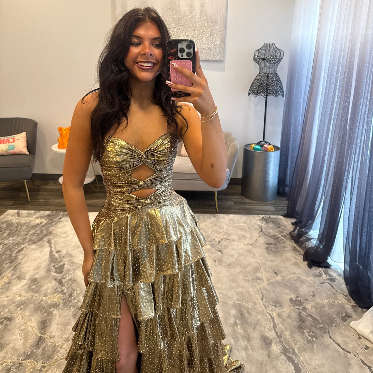 JoycesTPR Jovani 47742 Gold