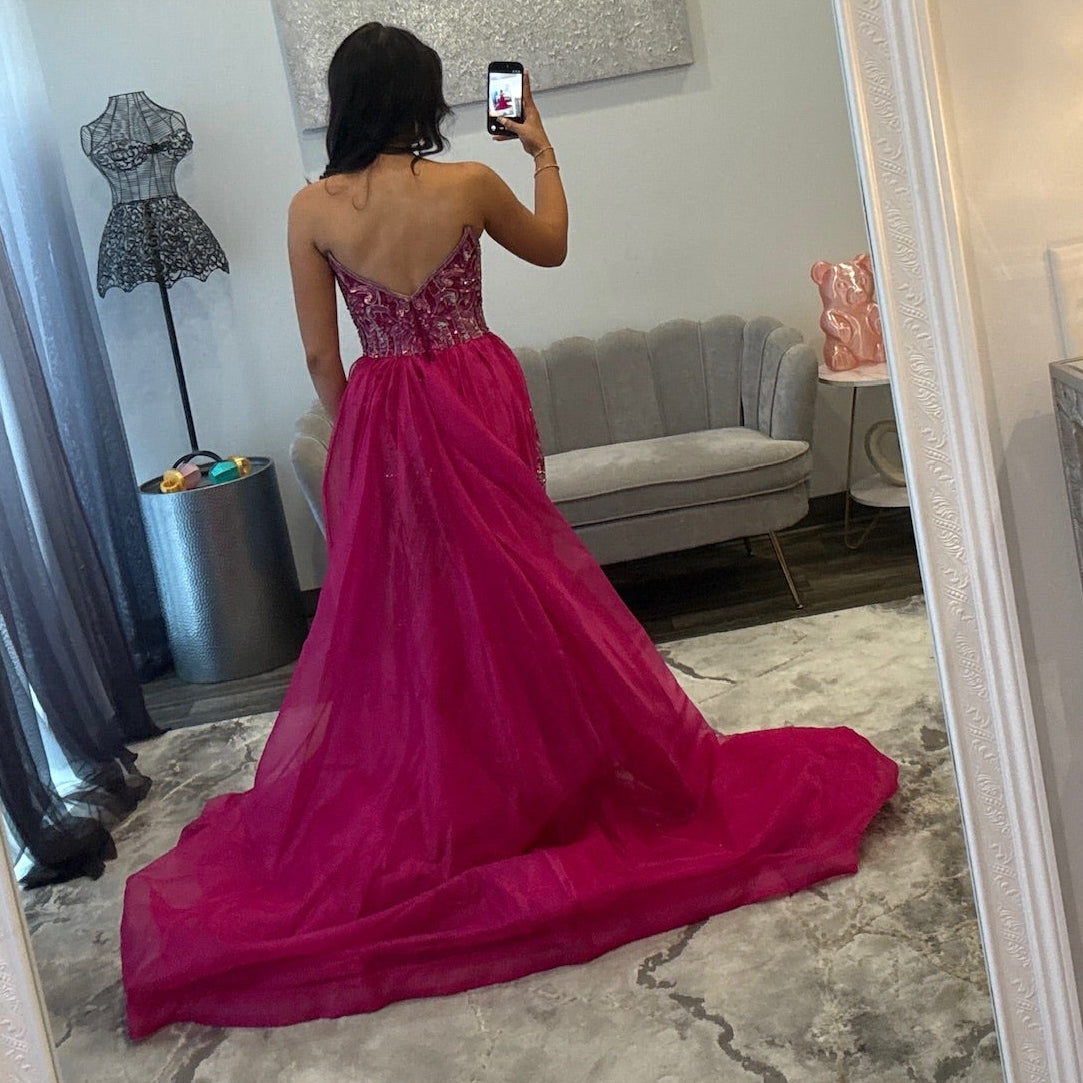 JoycesTPR Jovani 50222 Fuchsia 