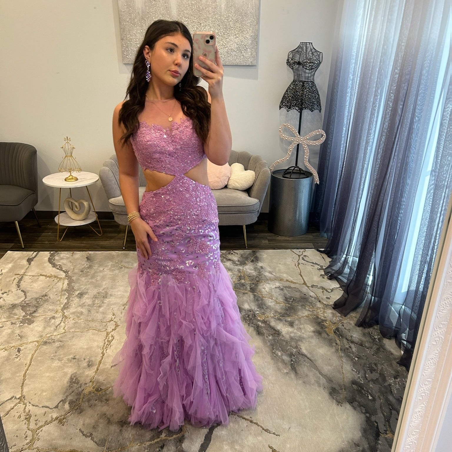 JoycesTPR Jovani 88957J Lilac Prom Dress