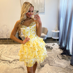 Portia Scarlett PS25798 Soft Yellow White Floral 