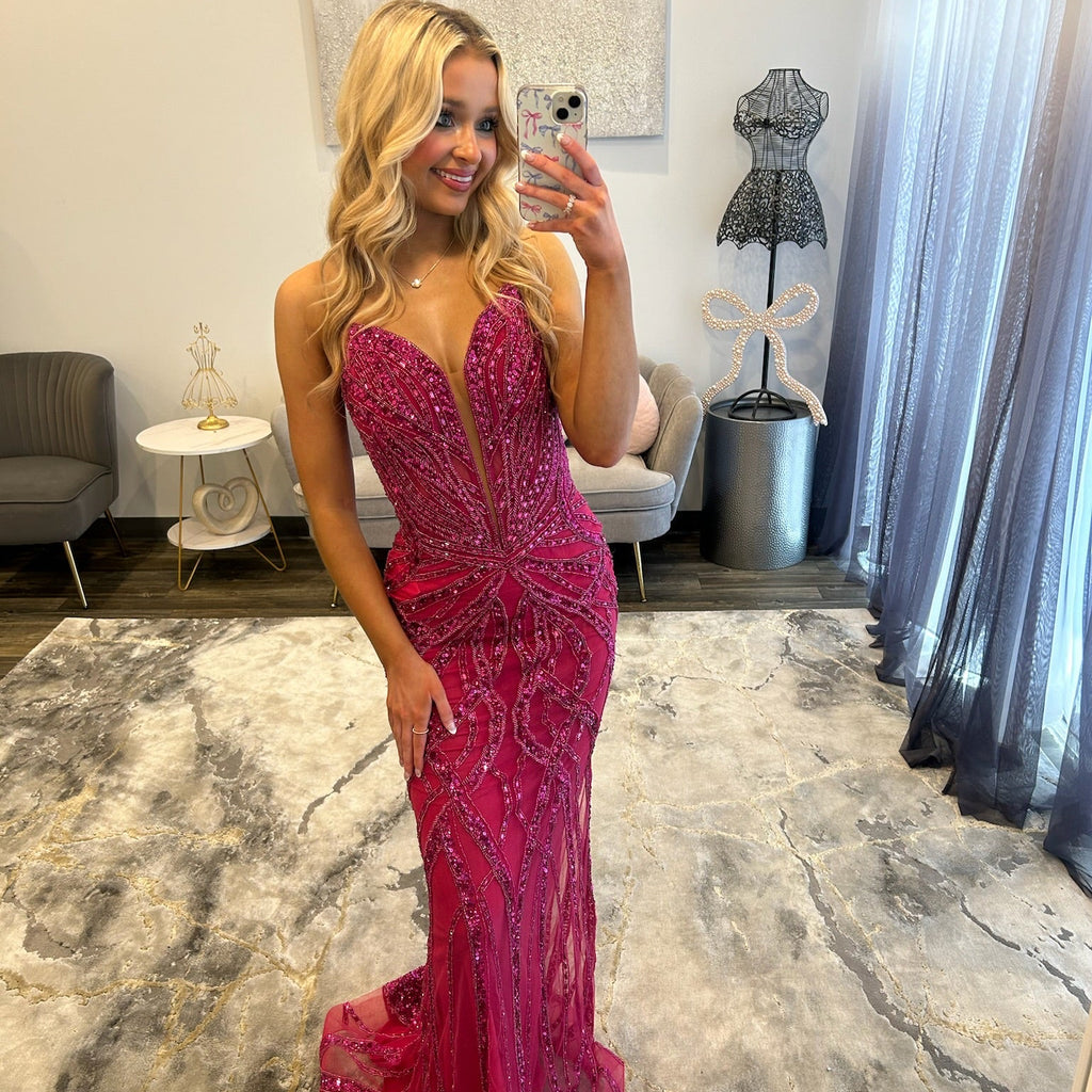 JoycesTPR Portia & Scarlett PS26423C Fuchsia 