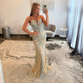 JoycesTPR Portia & Scarlett PS26423C Nude Blue Silver