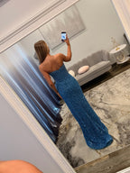 JoycesTPR Portia and Scarlet PS24877 Blue Prom 