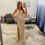JoycesTPR Portia and Scarlett PS26412C Gold Silver Prom 