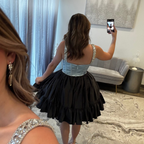 JoycesTPR Portia and Scarlett PS24419 Black Blue 
