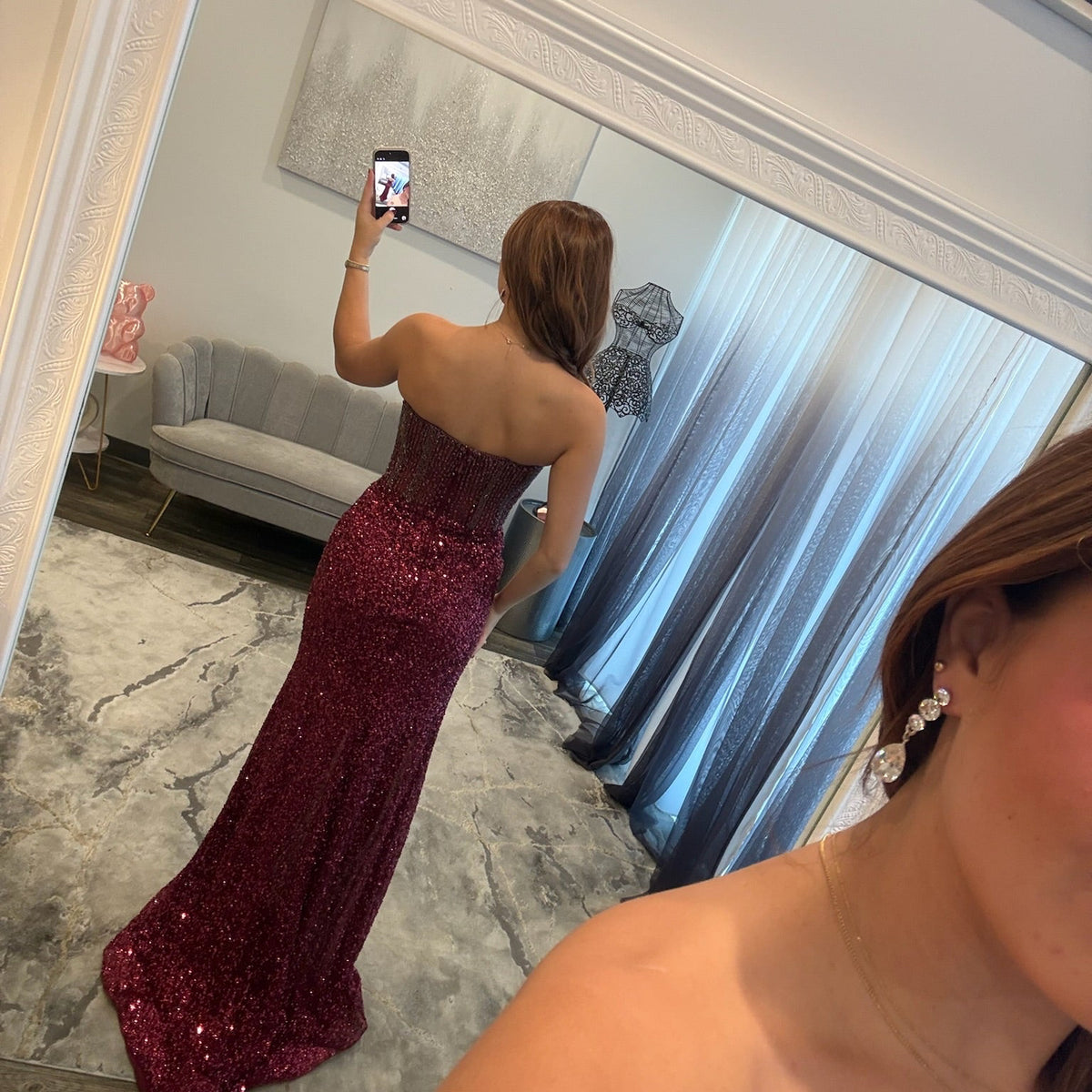 JoycesTPR Portia and Scarlett PS24850C Wine 