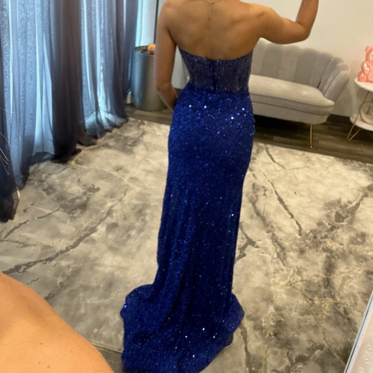 JoycesTPR Portia and Scarlett PS24850 Cobalt 