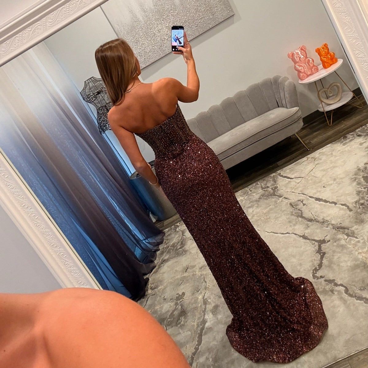 JoycesTPR Portia and Scarlett PS24850 Mocha 