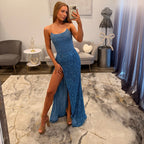 JoycesTPR Portia and Scarlet PS24877 Blue Prom 