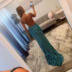 JoycesTPR Portia and Scarlett PS25453C Peacock 