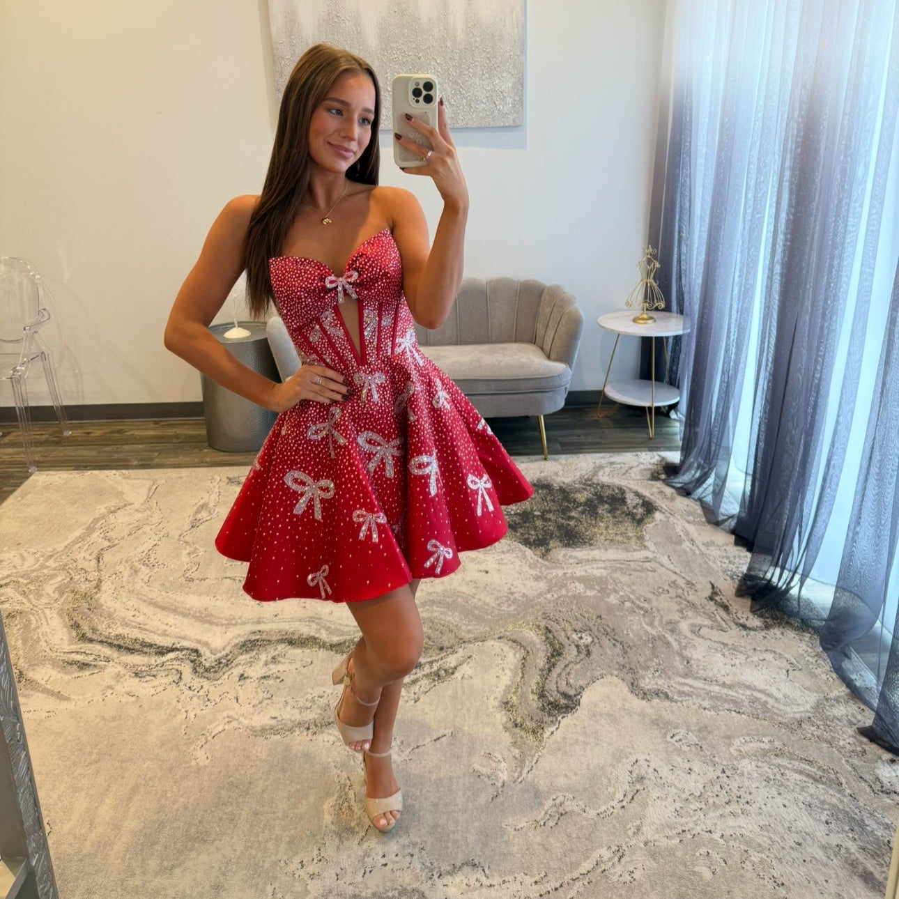 JoycesTPR Portia and Scarlett PS25785 Red 
