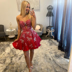 JoycesTPR Portia and Scarlett PS25785 Red 