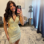 JoycesTPR Portia and Scarlett PS25815C Yellow 