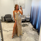 JoycesTPR Portia and Scarlett PS26412C Gold Silver Prom 