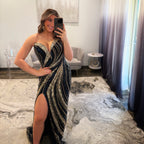 JoycesTPR Portia and Scarlett PS26412C Black Gold  Prom 