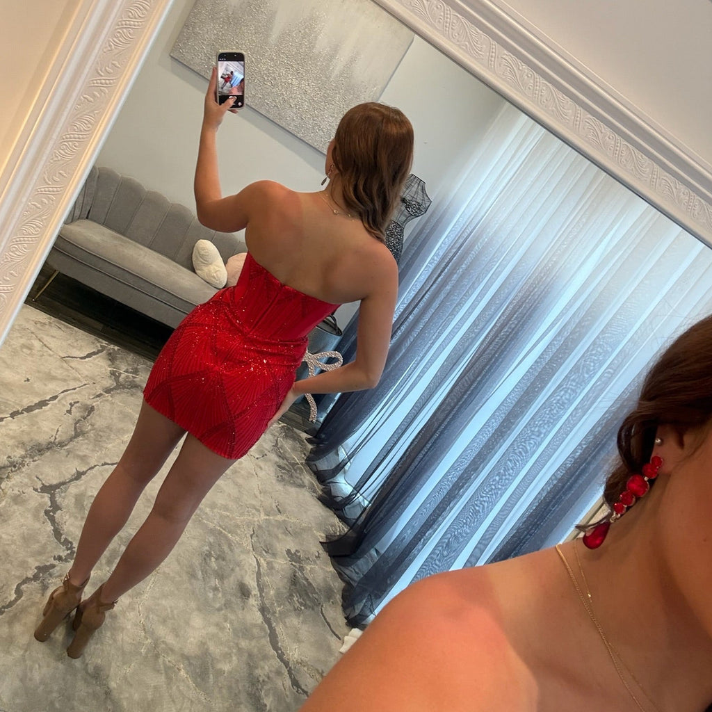 JoycesTPR Portia and Scarlett PS26727 Red