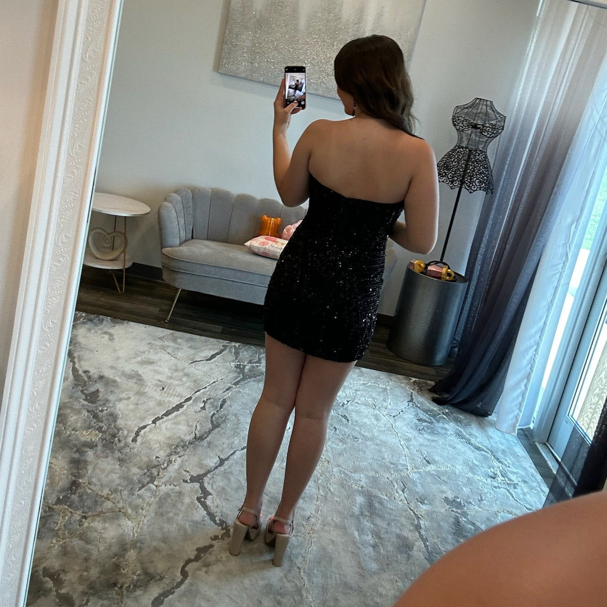 JoycesTPR Portia and Scarlett PS26824C Black 