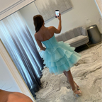 JoycesTPR Portia and Scarlett P&S PS25796 Turquoise  Back 
