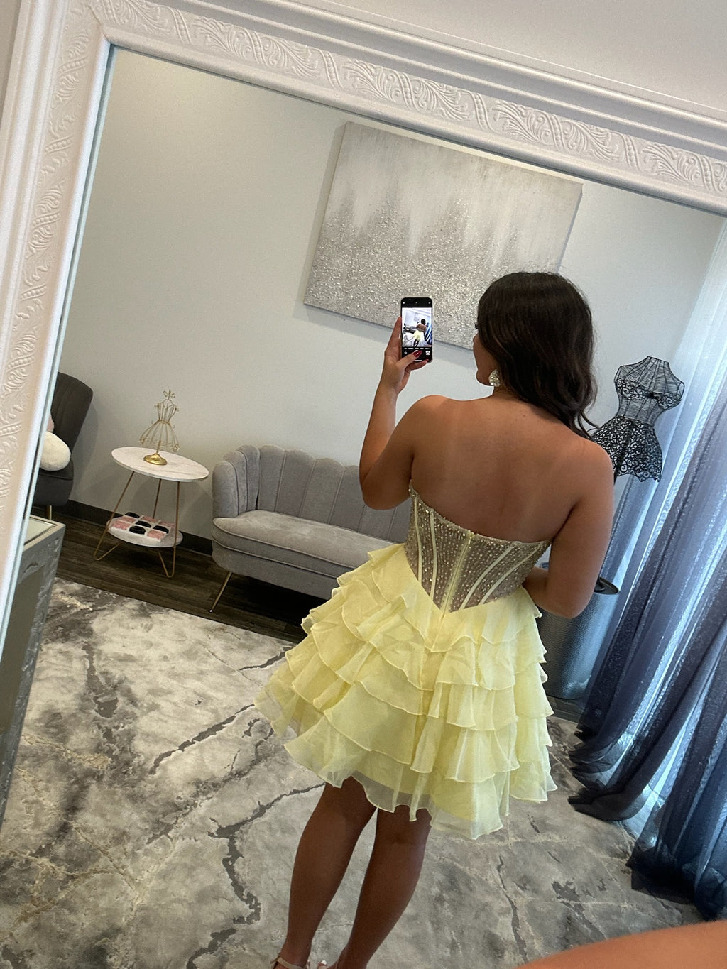 JoycesTPR Portia and Scarlett XO212 Yellow 