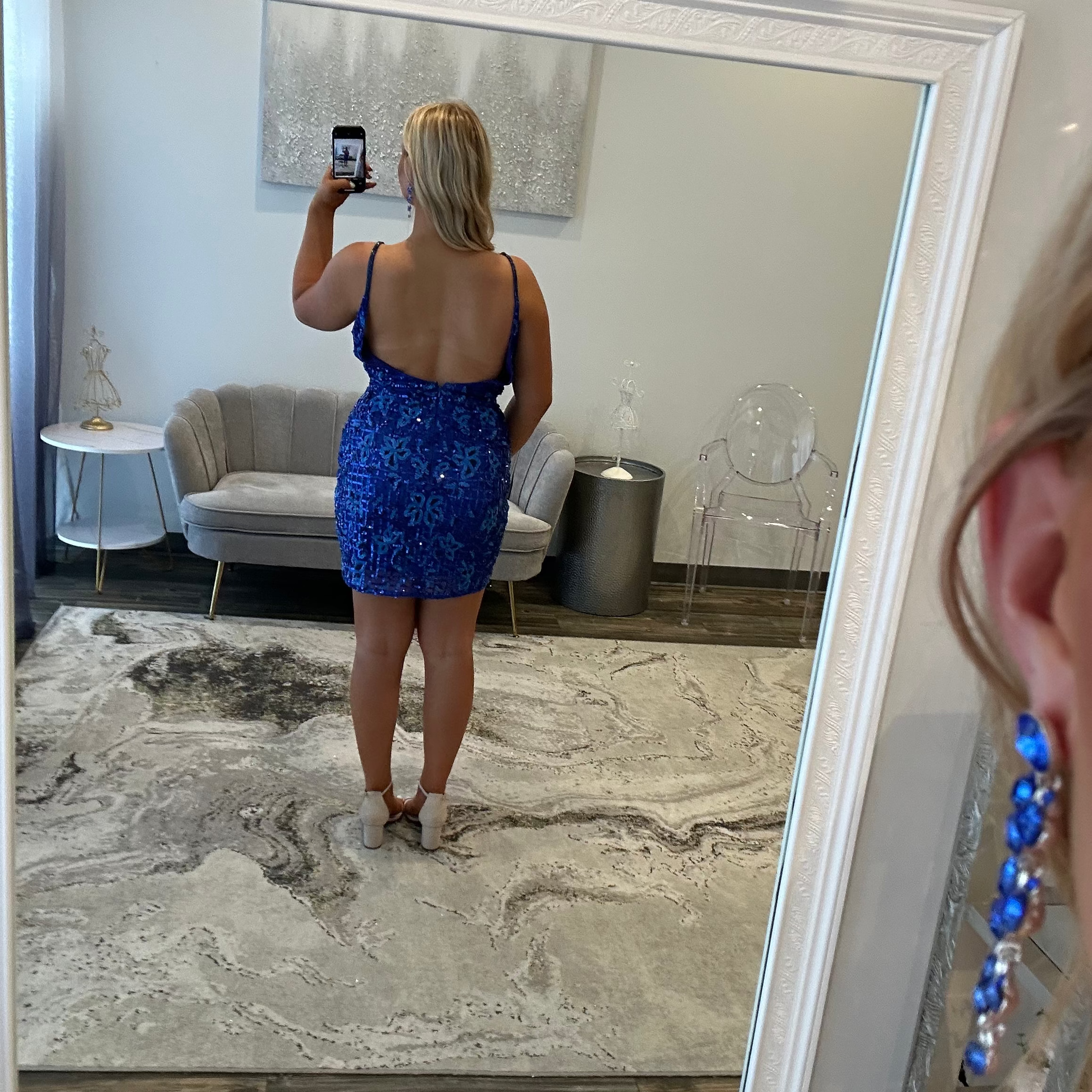 JoycesTPR Primavera 3808 Royal  Back