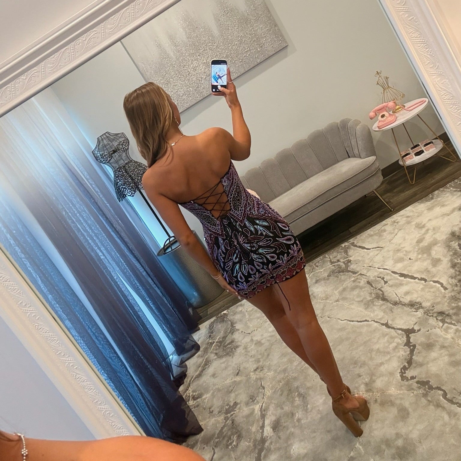 JoycesTPR Primavera 4219 Black Orchid Back 
