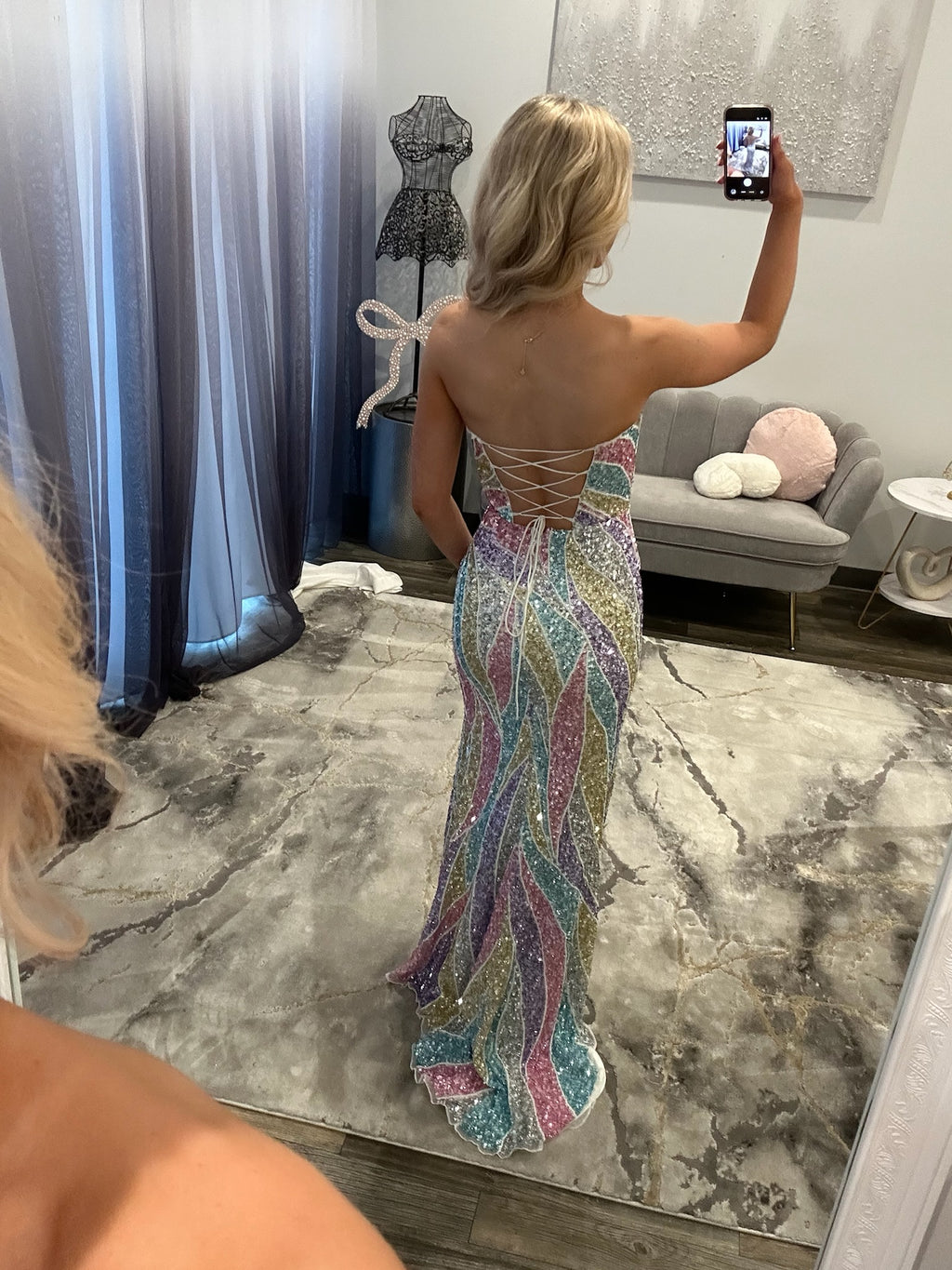 JoycesTPR Primavera 4528 Ivory Multi 
